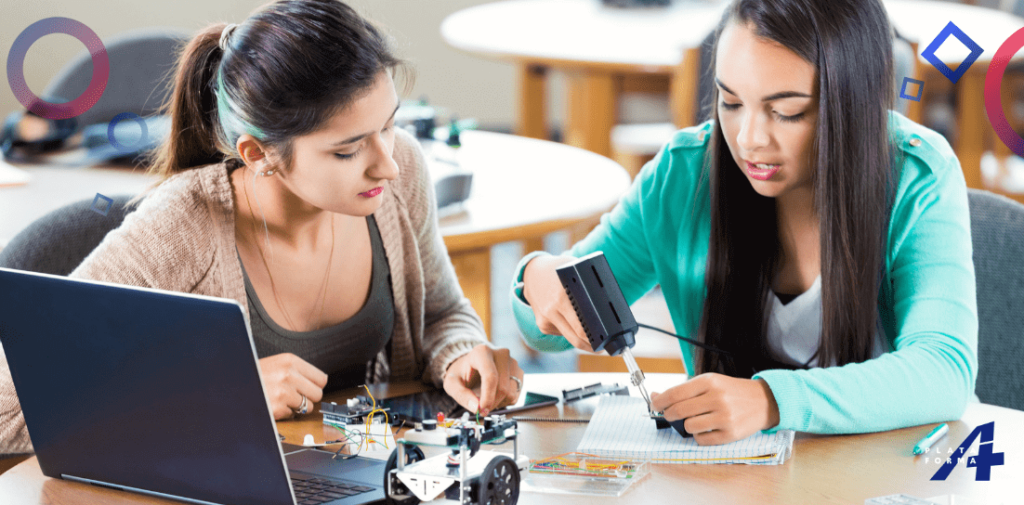 adolescentes na escola preparacao olimpiadas cientificas