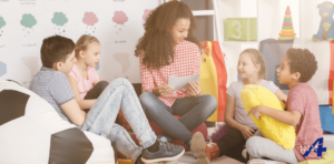 estudantes com professora em sala de aula capa artigo sobre os benefícios de aprender inglês